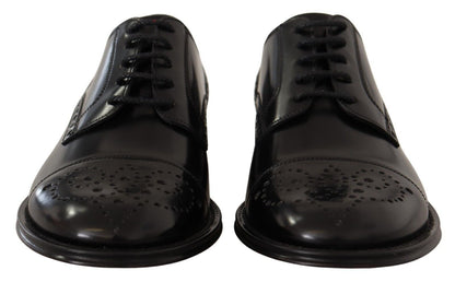 Zapatos formales elegantes de Oxford con punta de ala de Dolce &amp; Gabbana