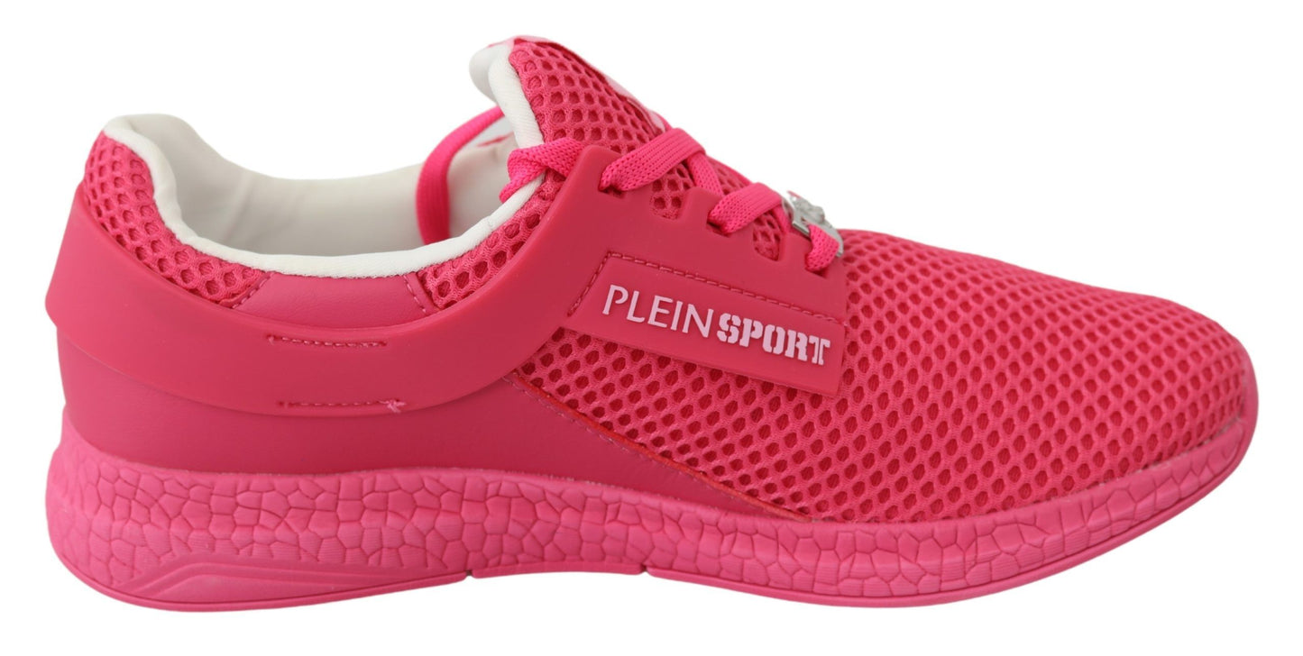 Zapatillas deportivas elegantes Becky de Plein Sport en color fucsia