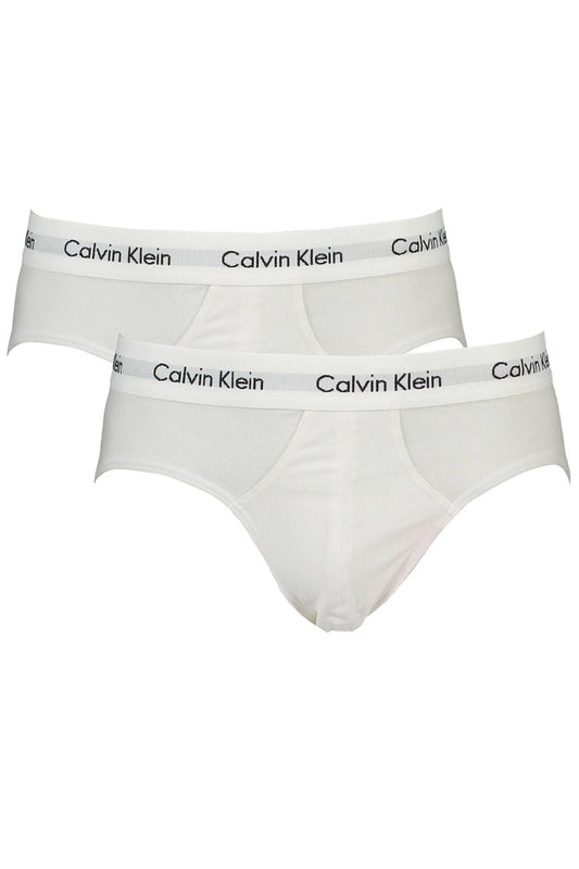 Calzoncillos Calvin Klein de algodón blanco para hombre