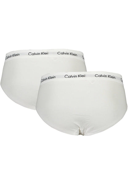 Calzoncillos Calvin Klein de algodón blanco para hombre