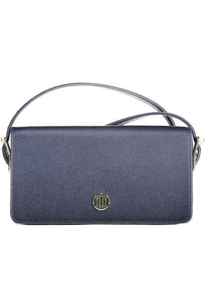 Bolso de hombro Tommy Hilfiger Chic de poliuretano azul