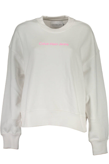 Calvin Klein White Cotton Women Sweater