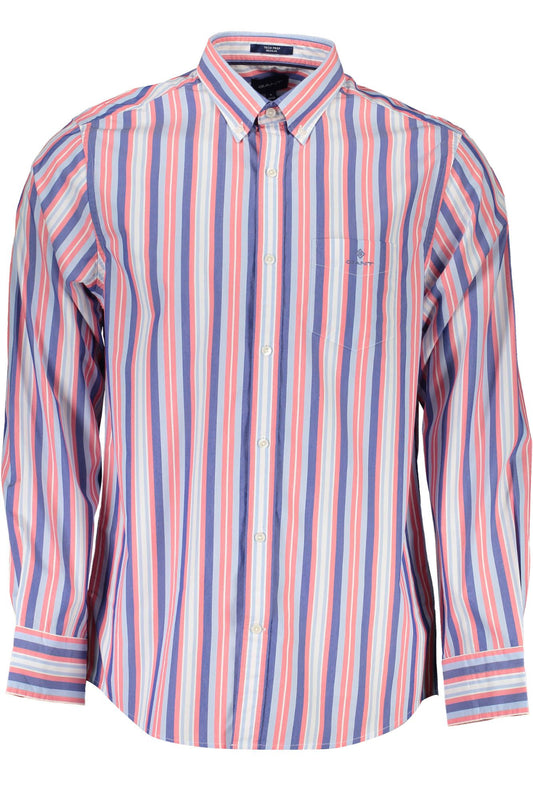 Camisa de manga corta Gant Summertime Elegance en color rosa