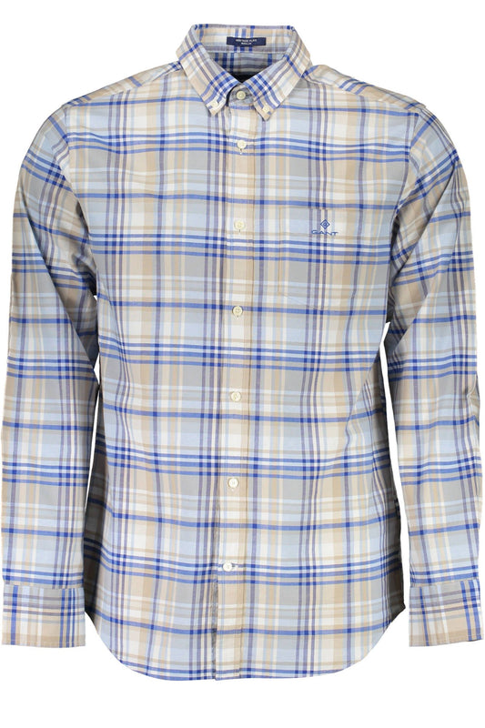 Camisa elegante de verano azul claro de Gant para hombre