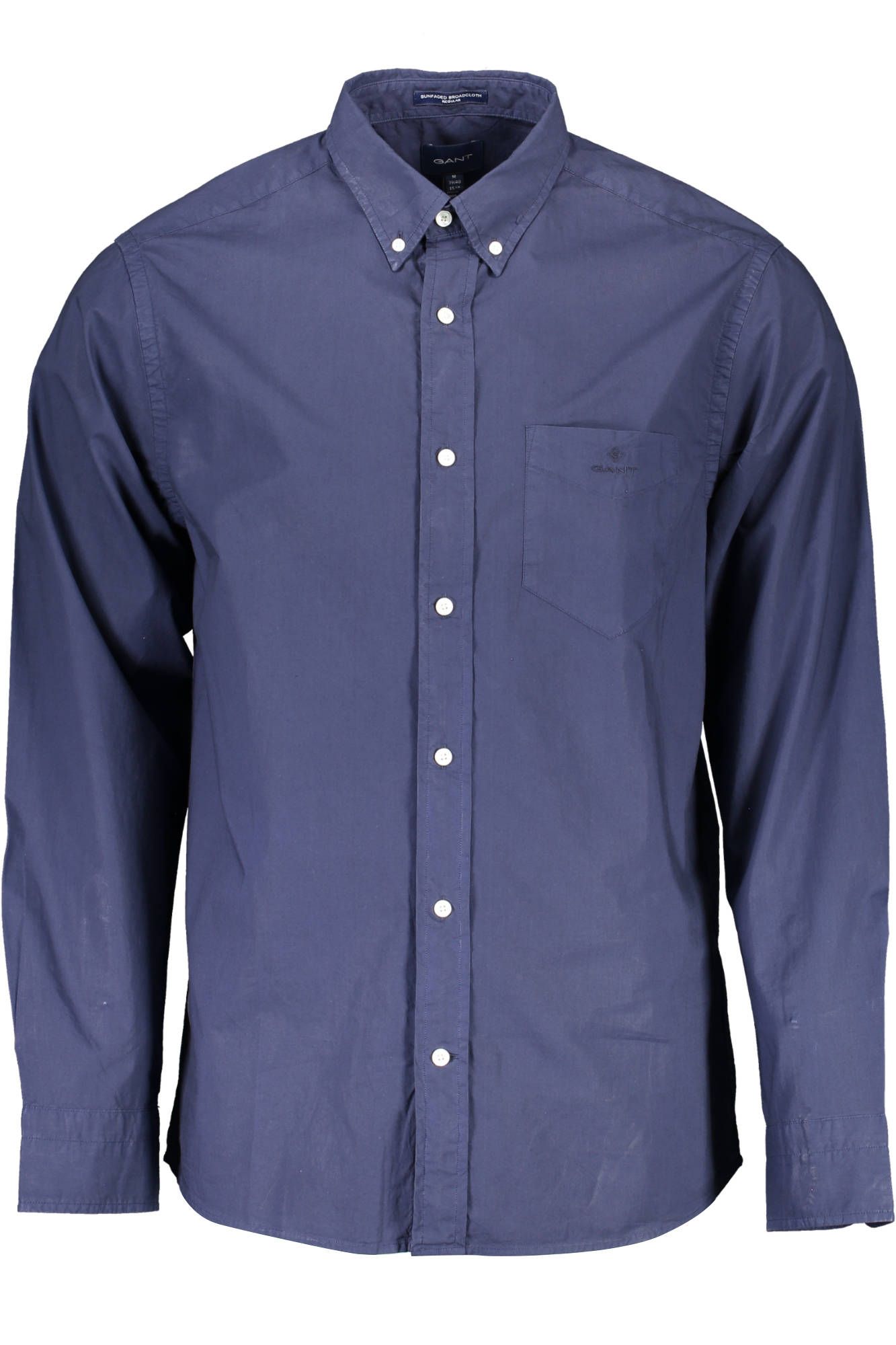 Camisa clásica de algodón orgánico azul de Gant