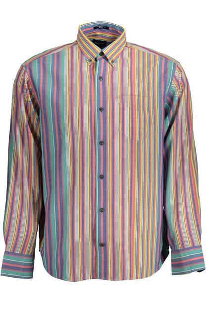 Camisa elegante azul claro con botones de Gant