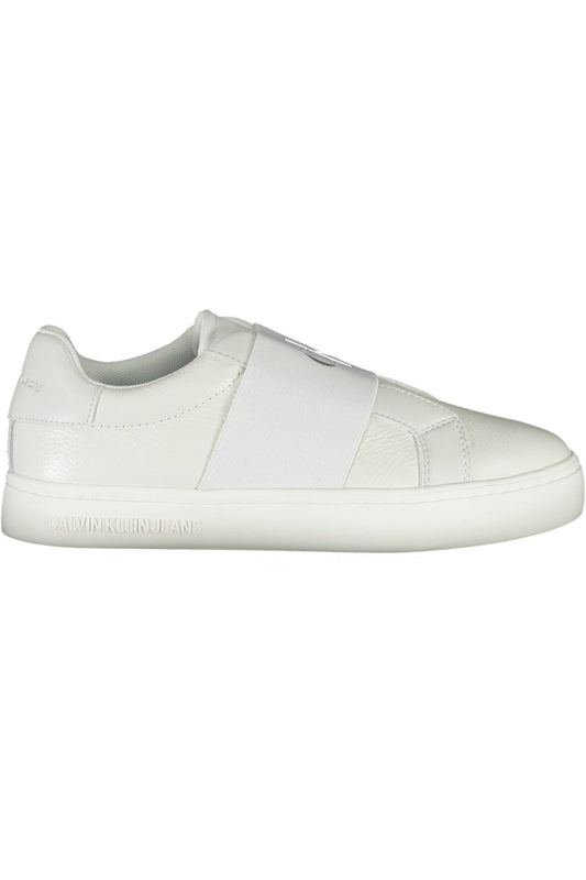 Zapatillas blancas con banda elástica Calvin Klein Chic