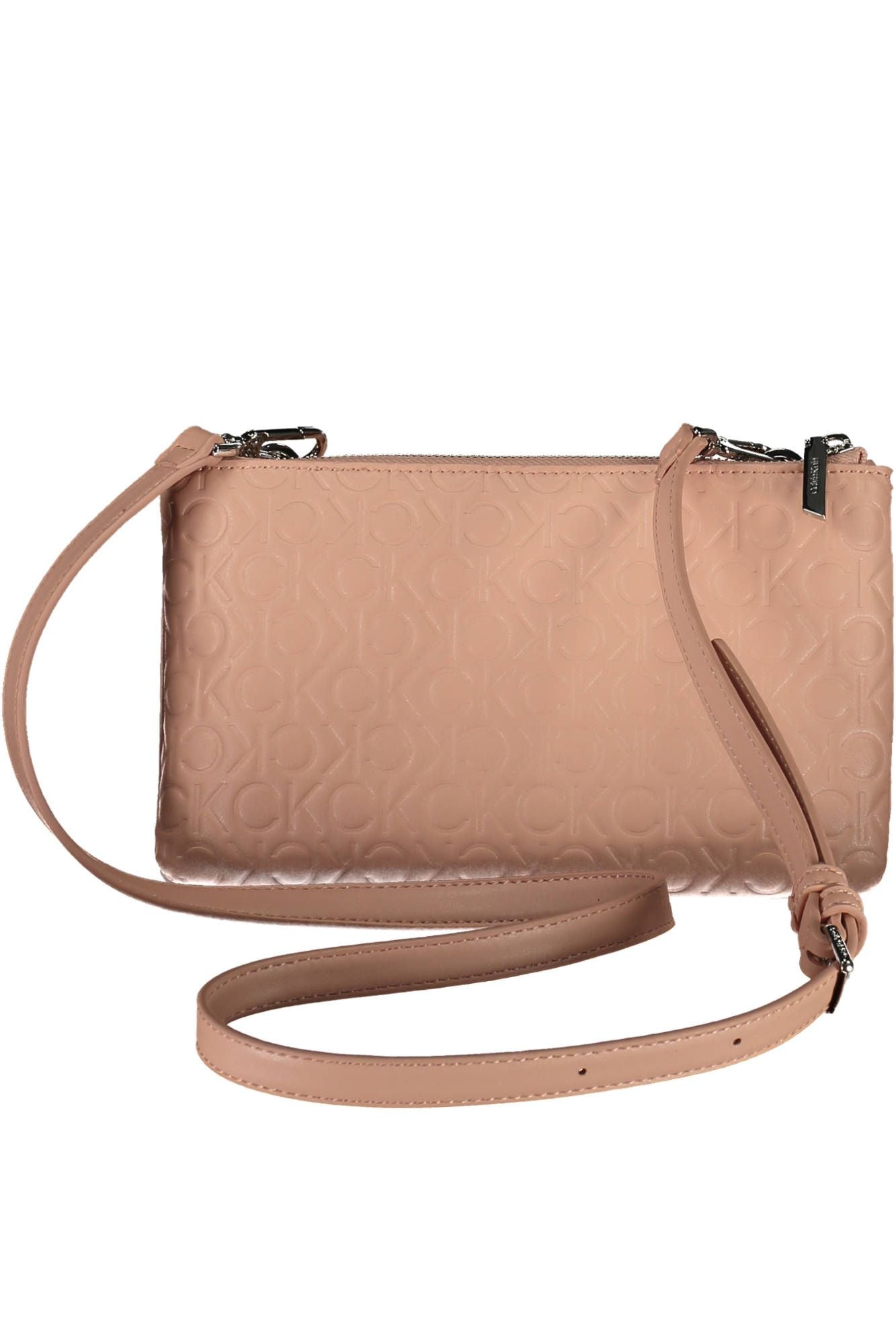 Bolso de hombro Calvin Klein Chic Pink con dos compartimentos