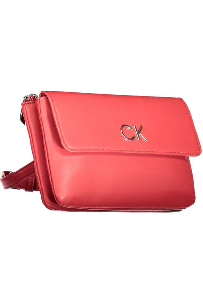 Bolso de mano de poliéster rosa para mujer de Calvin Klein