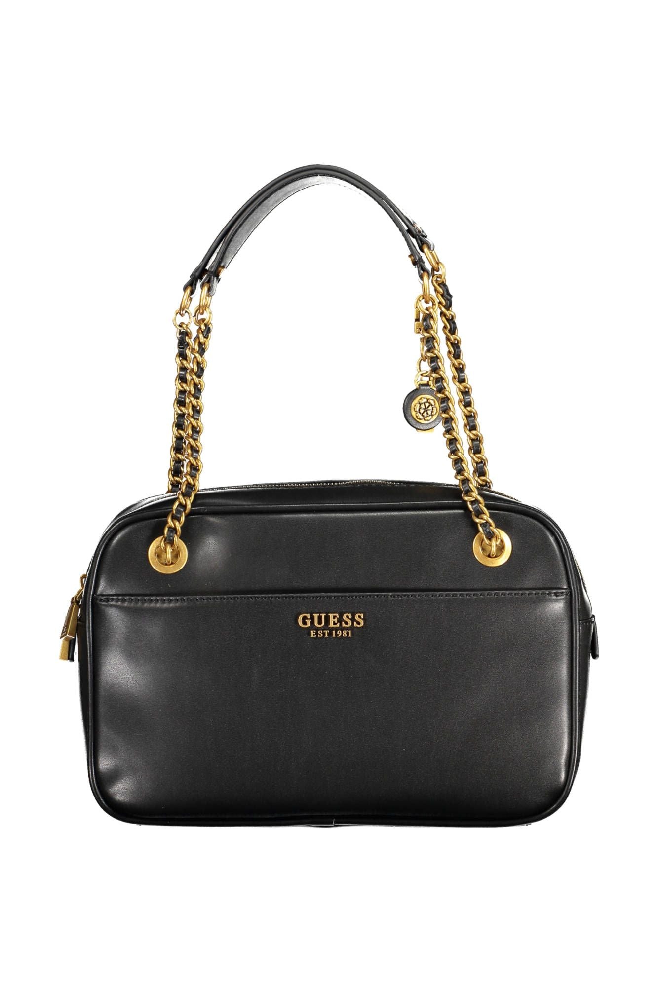 Guess Jeans Black Polyethylene Women Handbag