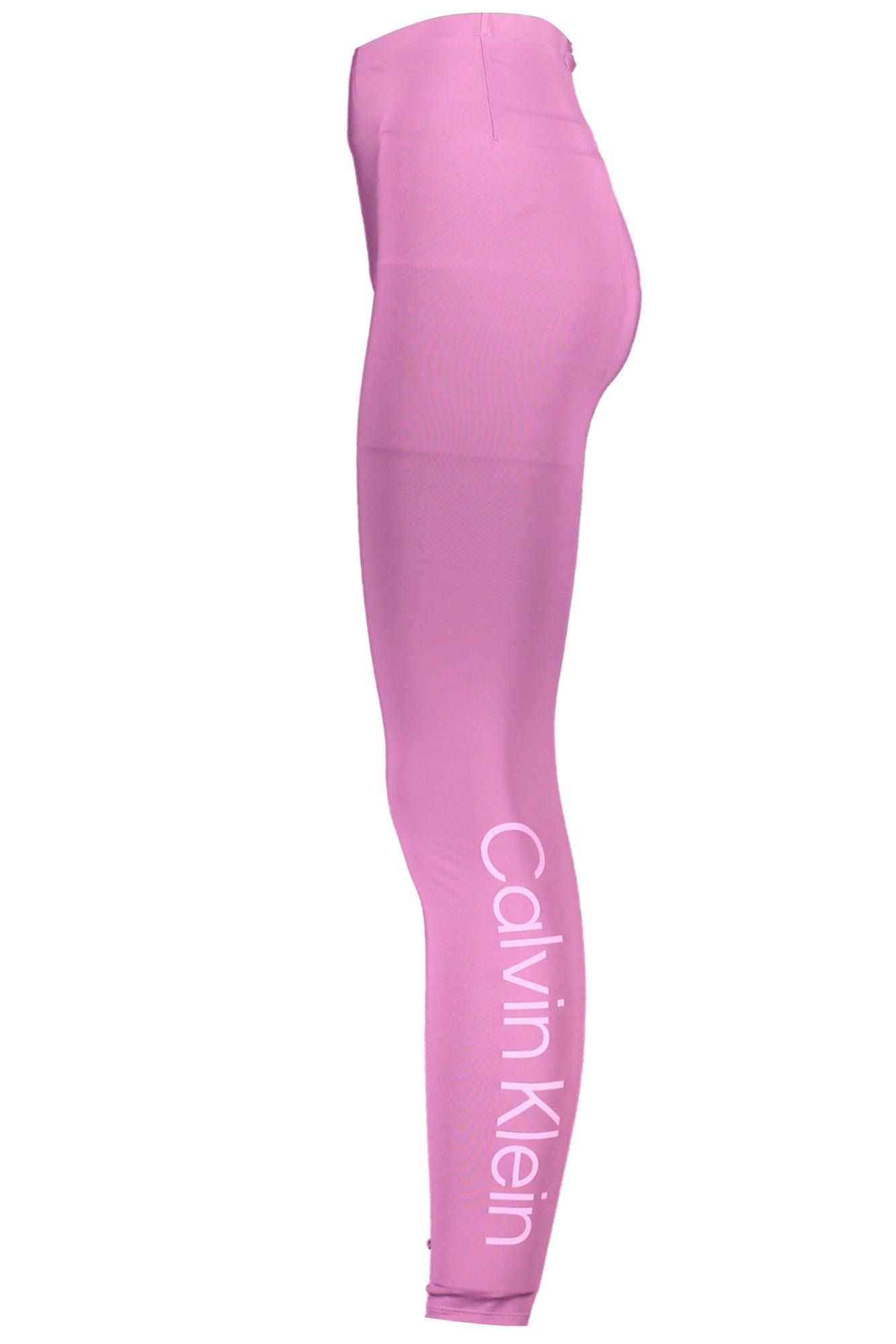 Leggings de contorno elegantes de color morado de Calvin Klein