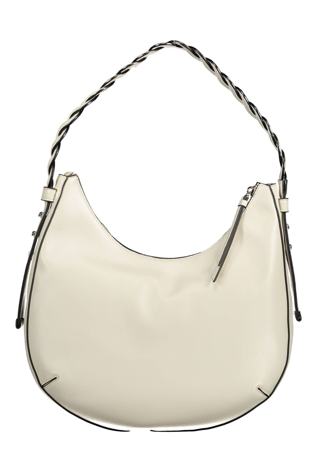 Bolso de mano BYBLOS Chic de PVC blanco con detalles en contraste