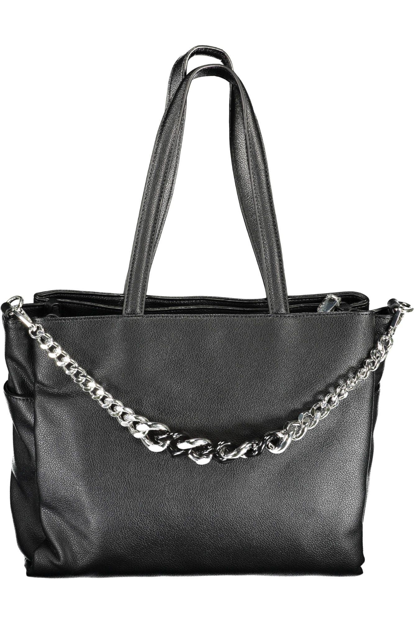 Bolso elegante con correa de cadena negra de BYBLOS