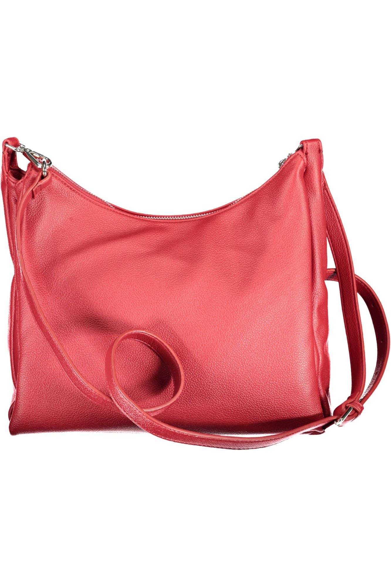 Bolso de mano convertible con asa de cadena roja elegante de BYBLOS