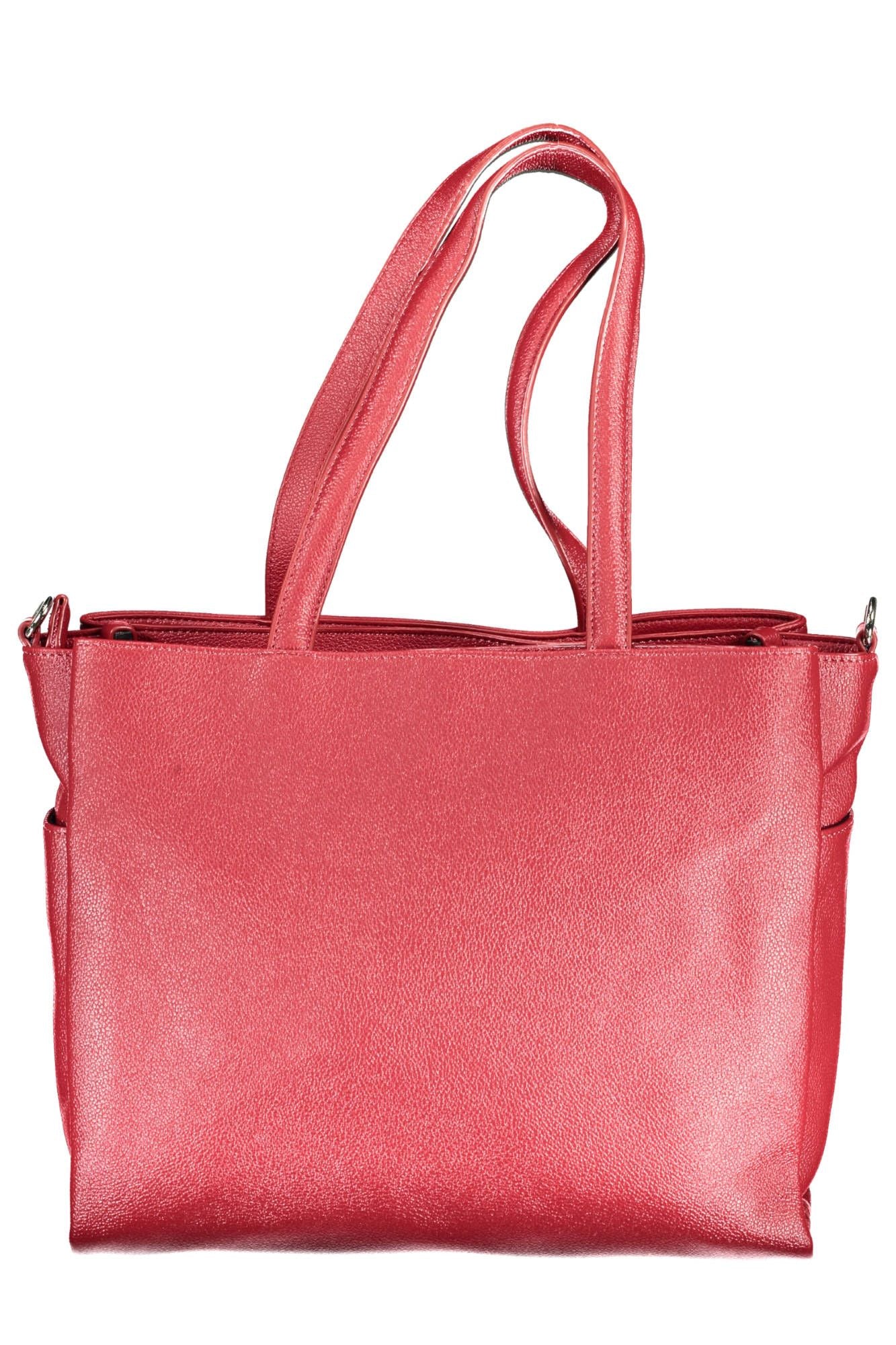 Bolso de hombro convertible rojo chic de BYBLOS