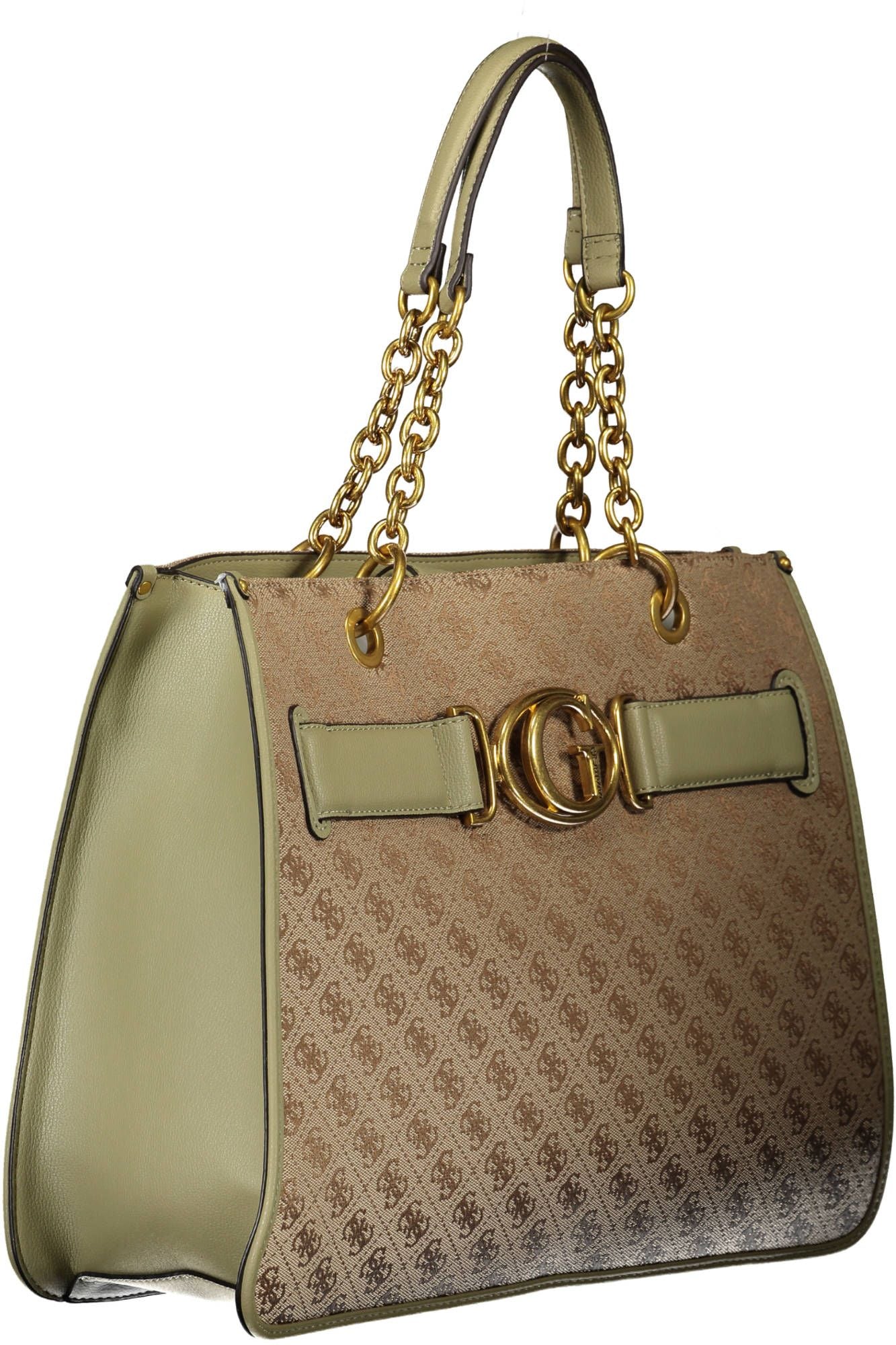 Guess Jeans Green Polyester Women Handbag