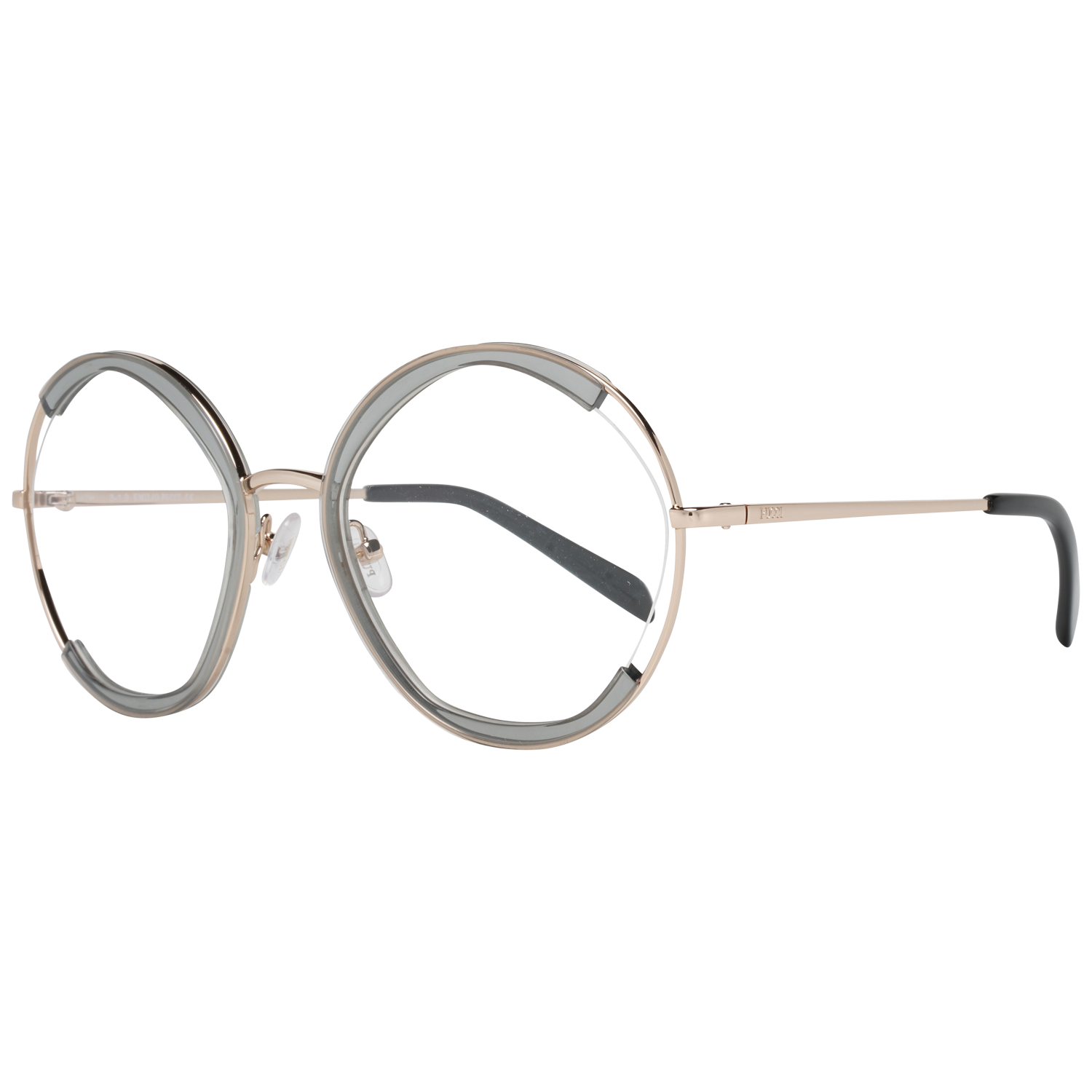 Emilio Pucci Gray Women Optical Frames