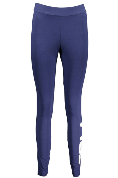 Leggings azules con estampado de logo Chic de Fila