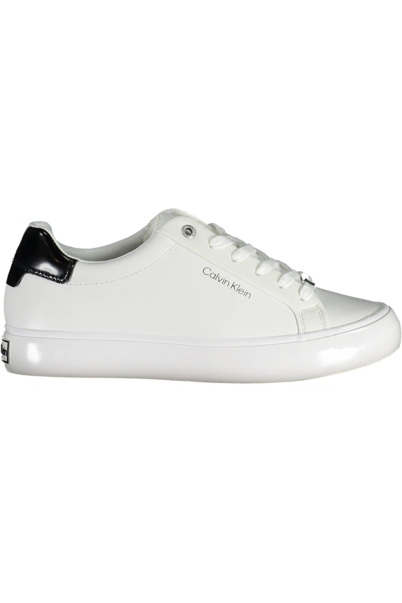 Zapatillas deportivas con cordones en contraste en blanco de Calvin Klein