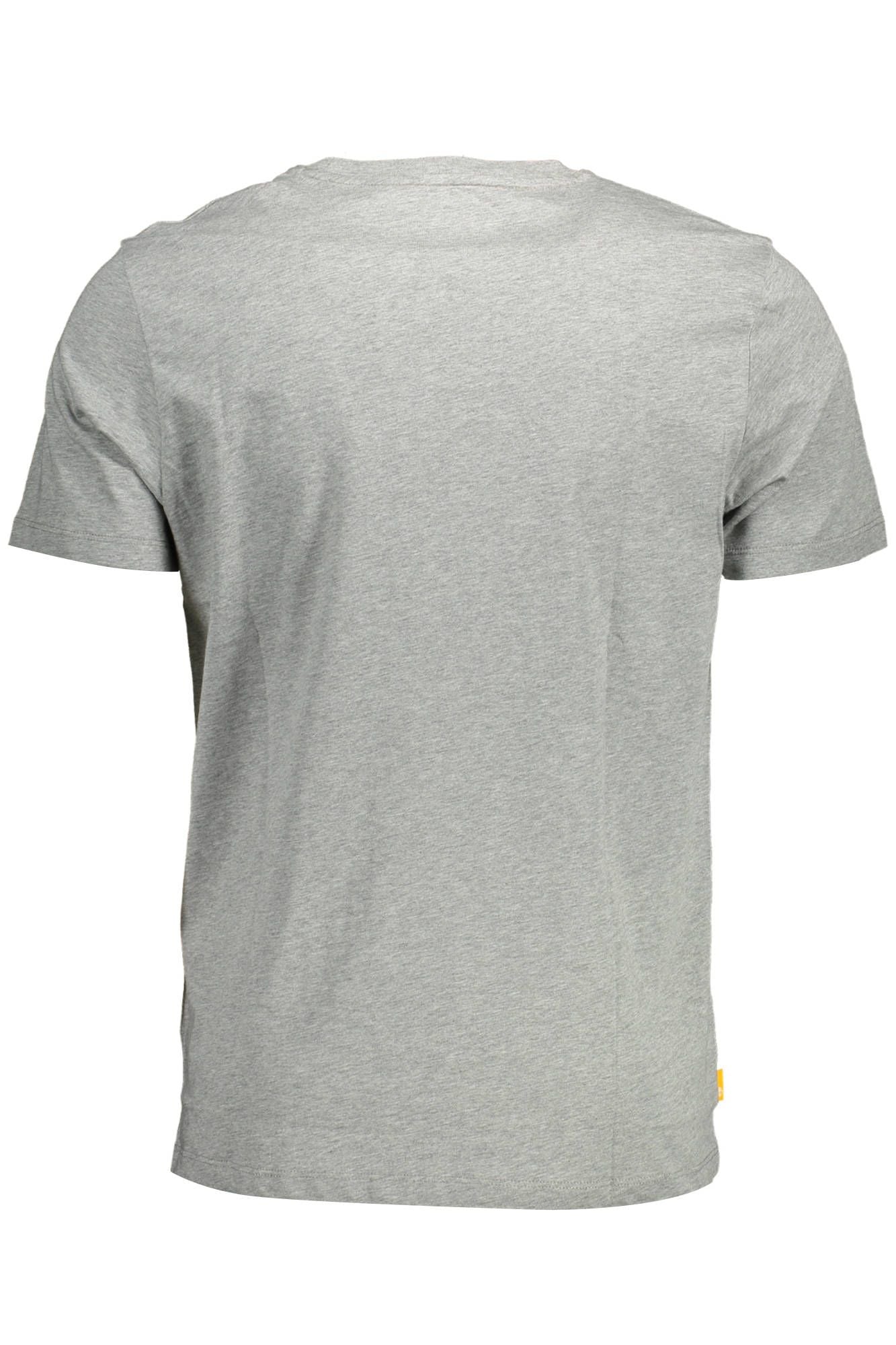 Timberland Gray Cotton Men T-Shirt