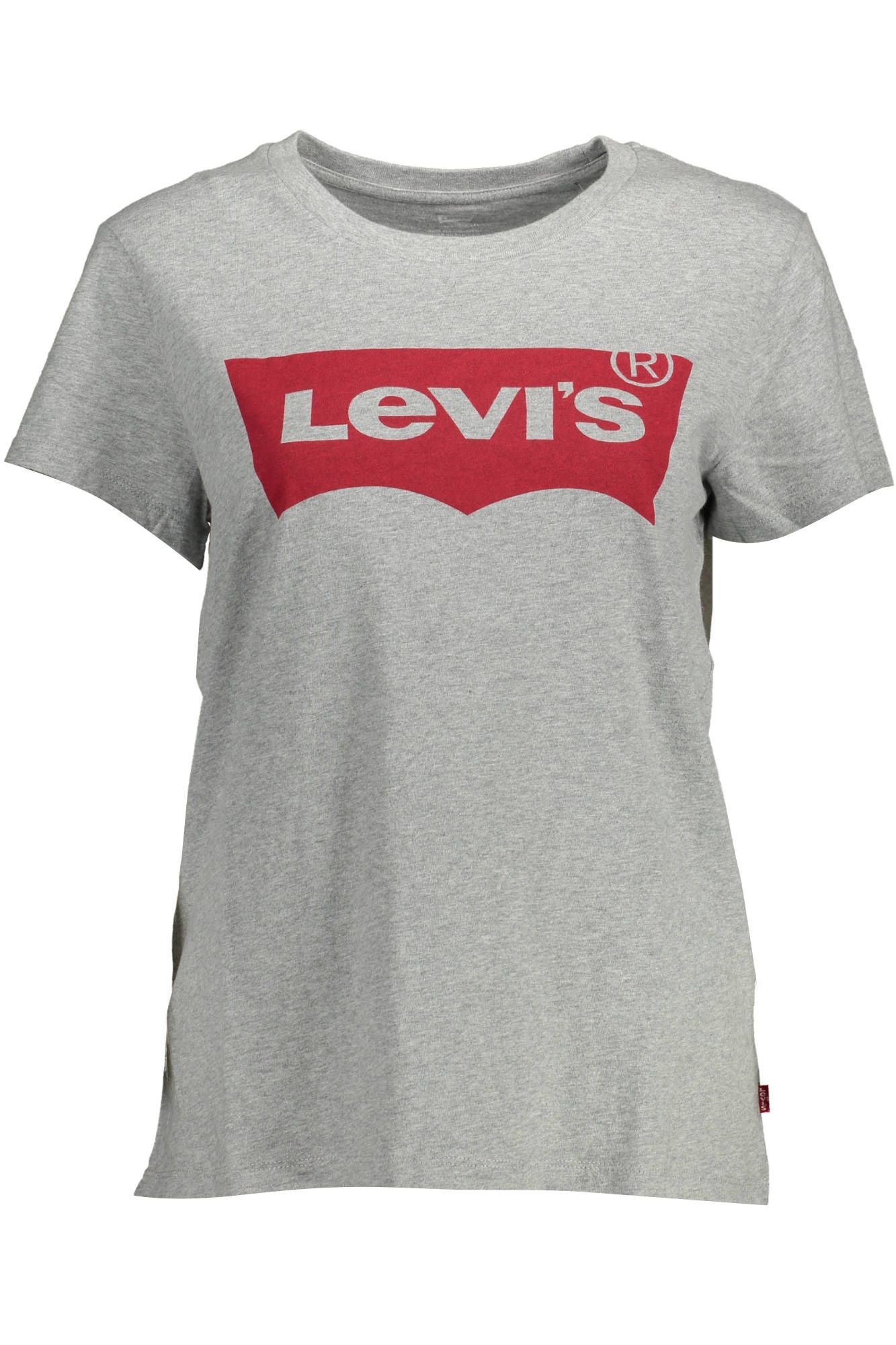 Camiseta con estampado de logotipo Levi's Chic Gray para una elegancia informal