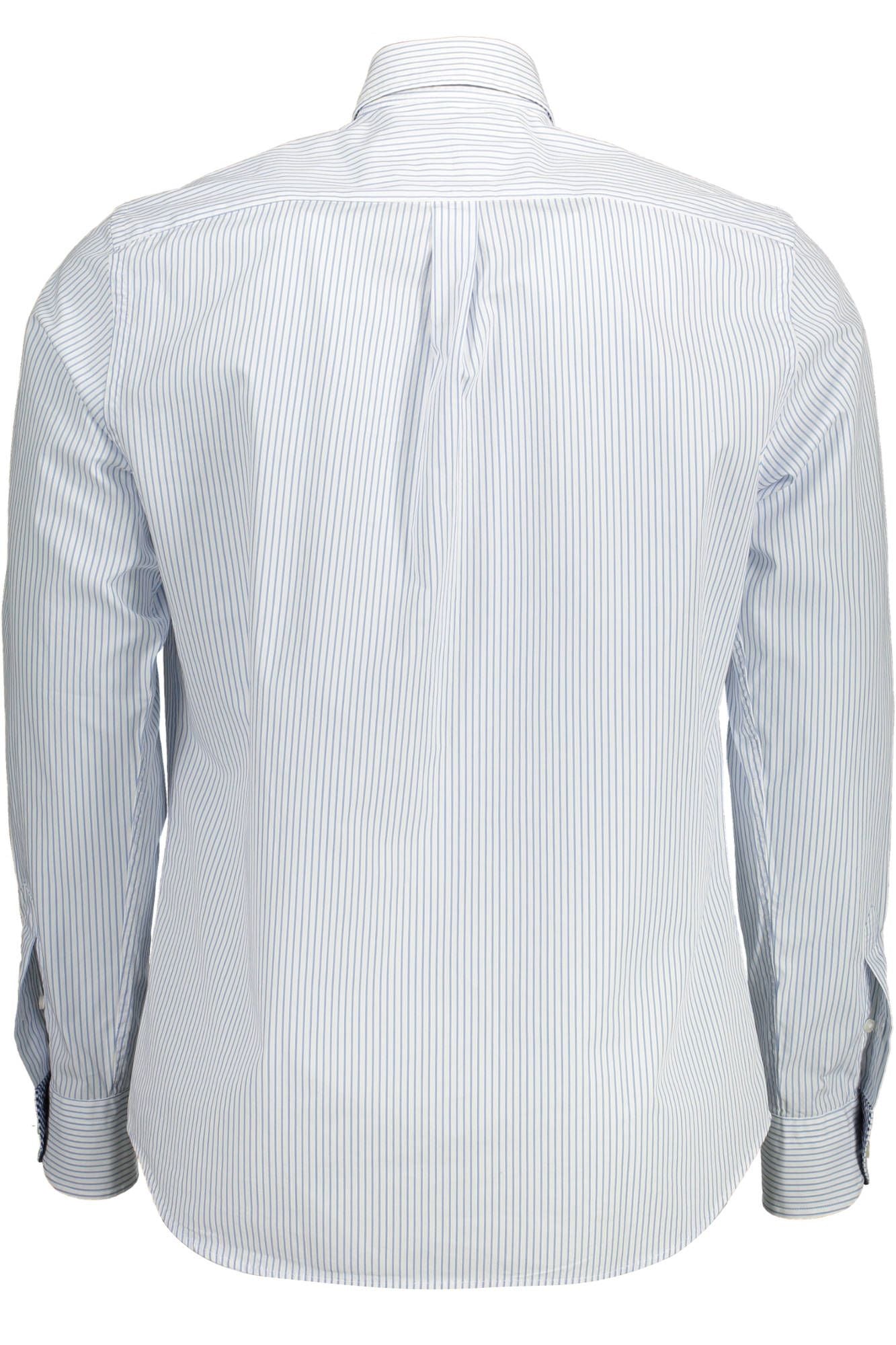 Camisa elegante de algodón azul claro para hombre de Harmont &amp; Blaine
