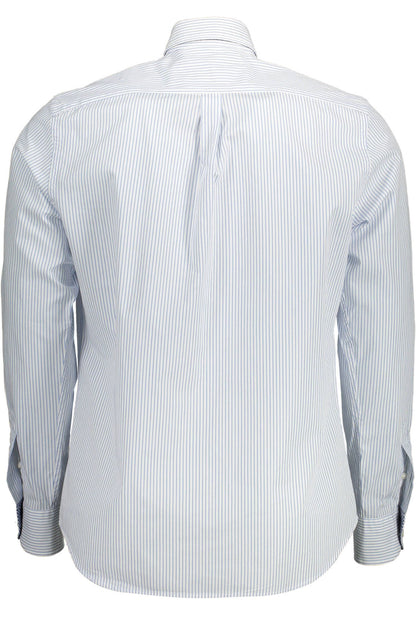 Camisa elegante de algodón azul claro para hombre de Harmont &amp; Blaine