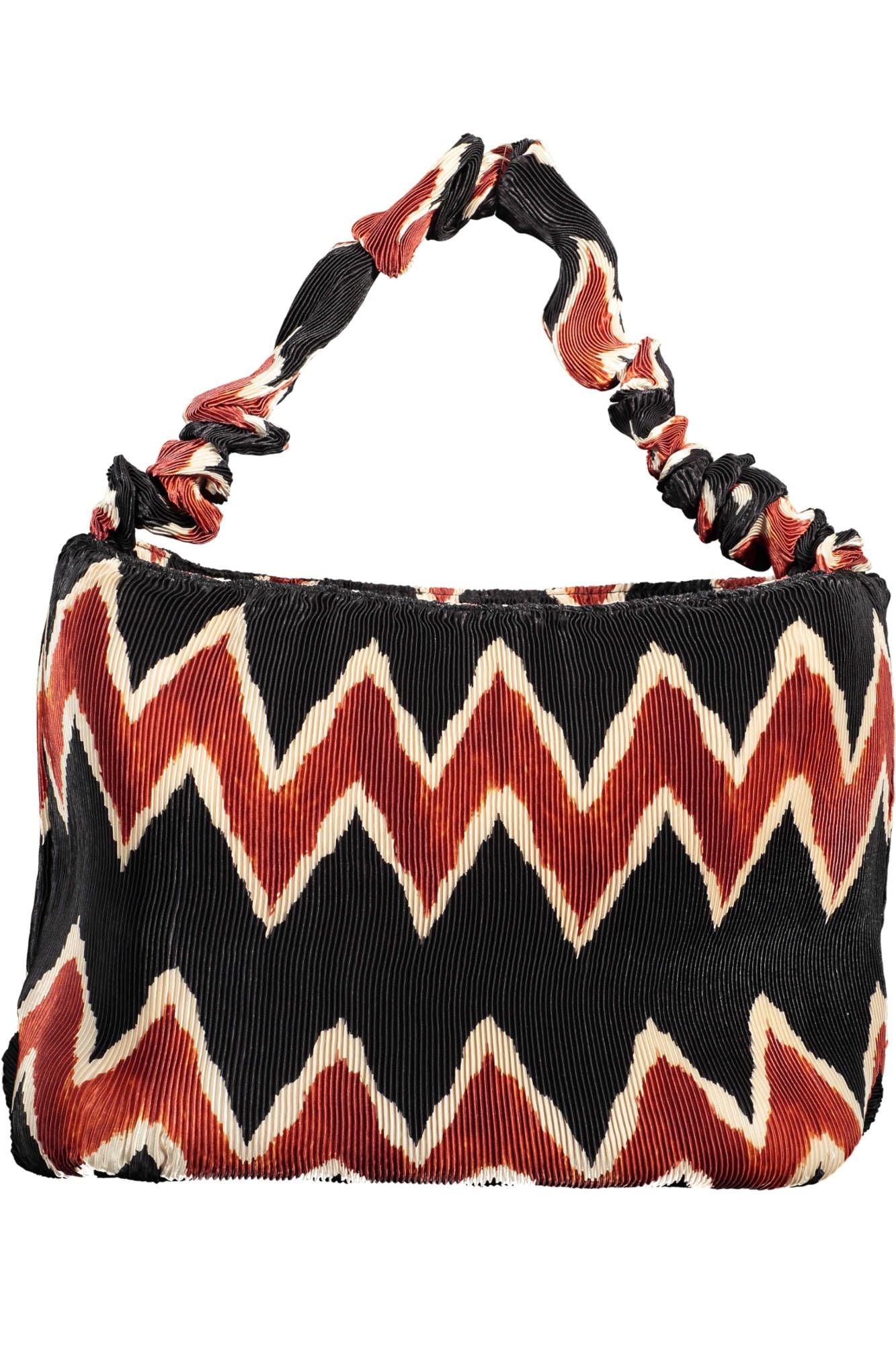 Bolso de hombro Desigual Chic de algodón negro con detalle de logotipo