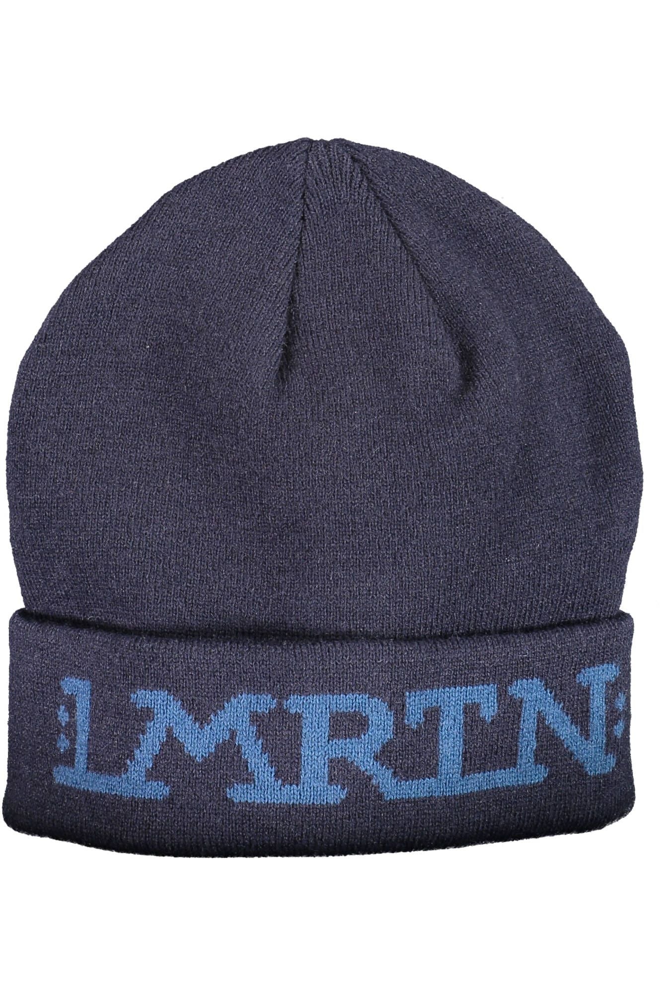 Gorra elegante de nailon bordada La Martina en azul sereno