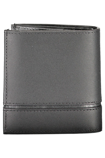 Cartera elegante de cuero negro para hombre de Calvin Klein con bloqueo RFID