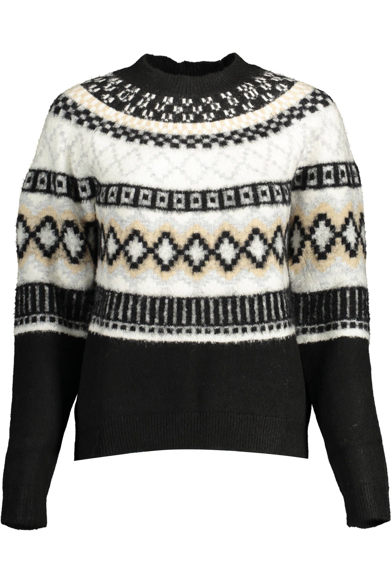Suéter con detalles en contraste Desigual Chic