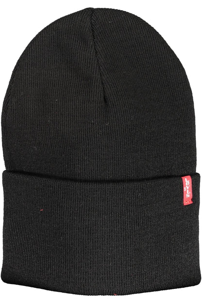 Gorra Levi's con logotipo negro elegante