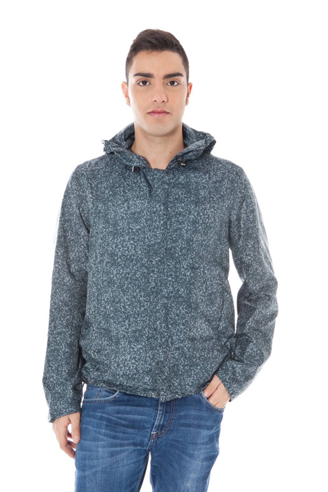 Chaqueta deportiva de manga larga Calvin Klein Chic en color gris