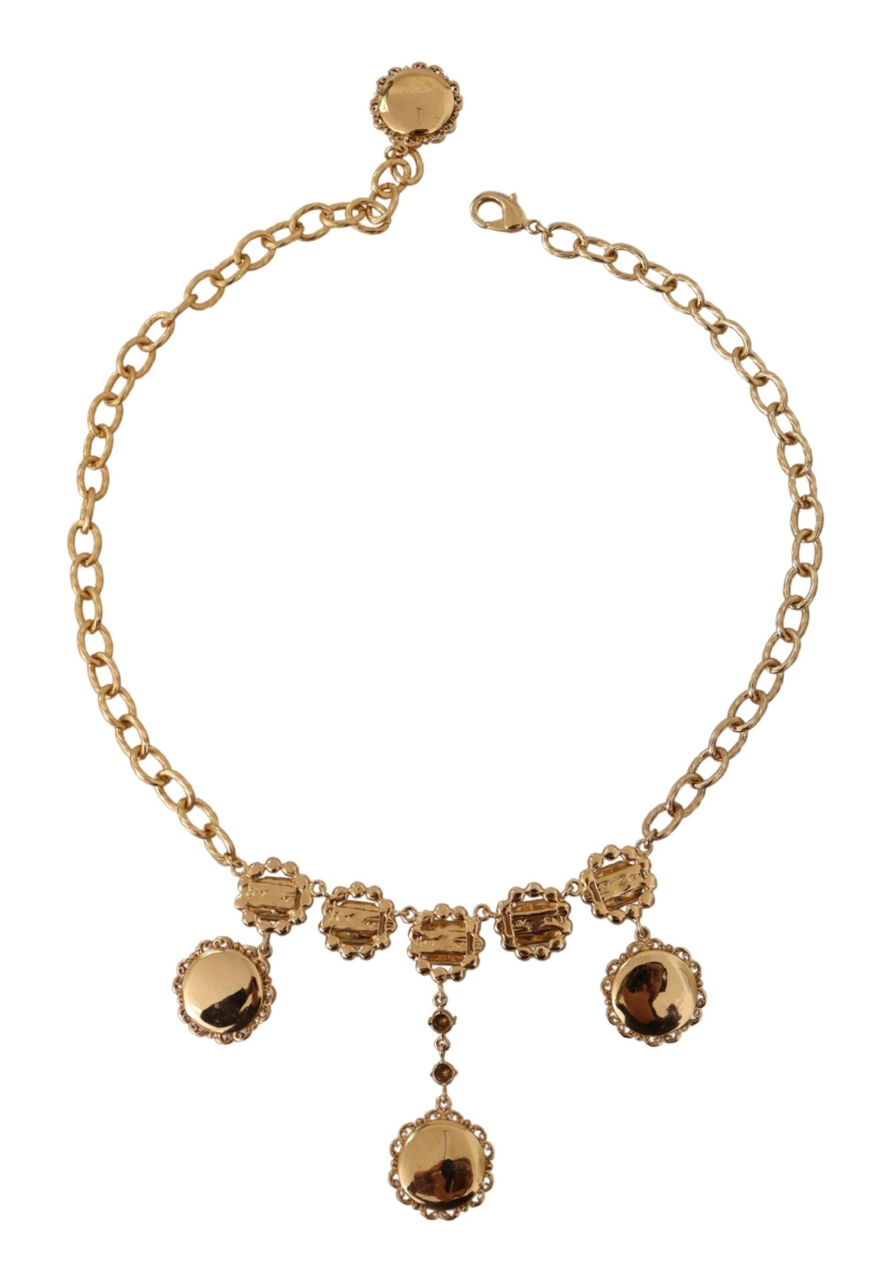 Collar llamativo, elegante y atemporal de Dolce &amp; Gabbana