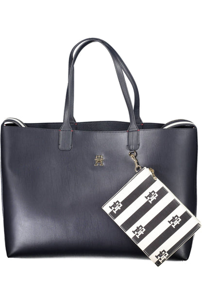 Bolso de hombro elegante azul con pochette de Tommy Hilfiger