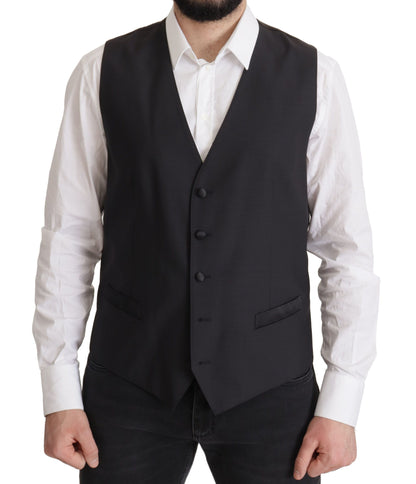 Blazer elegante de dos piezas con diseño de martini en azul oscuro de Dolce &amp; Gabbana