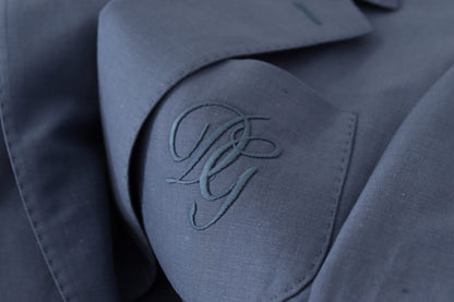 Chaqueta elegante de lino con botonadura sencilla de Dolce &amp; Gabbana