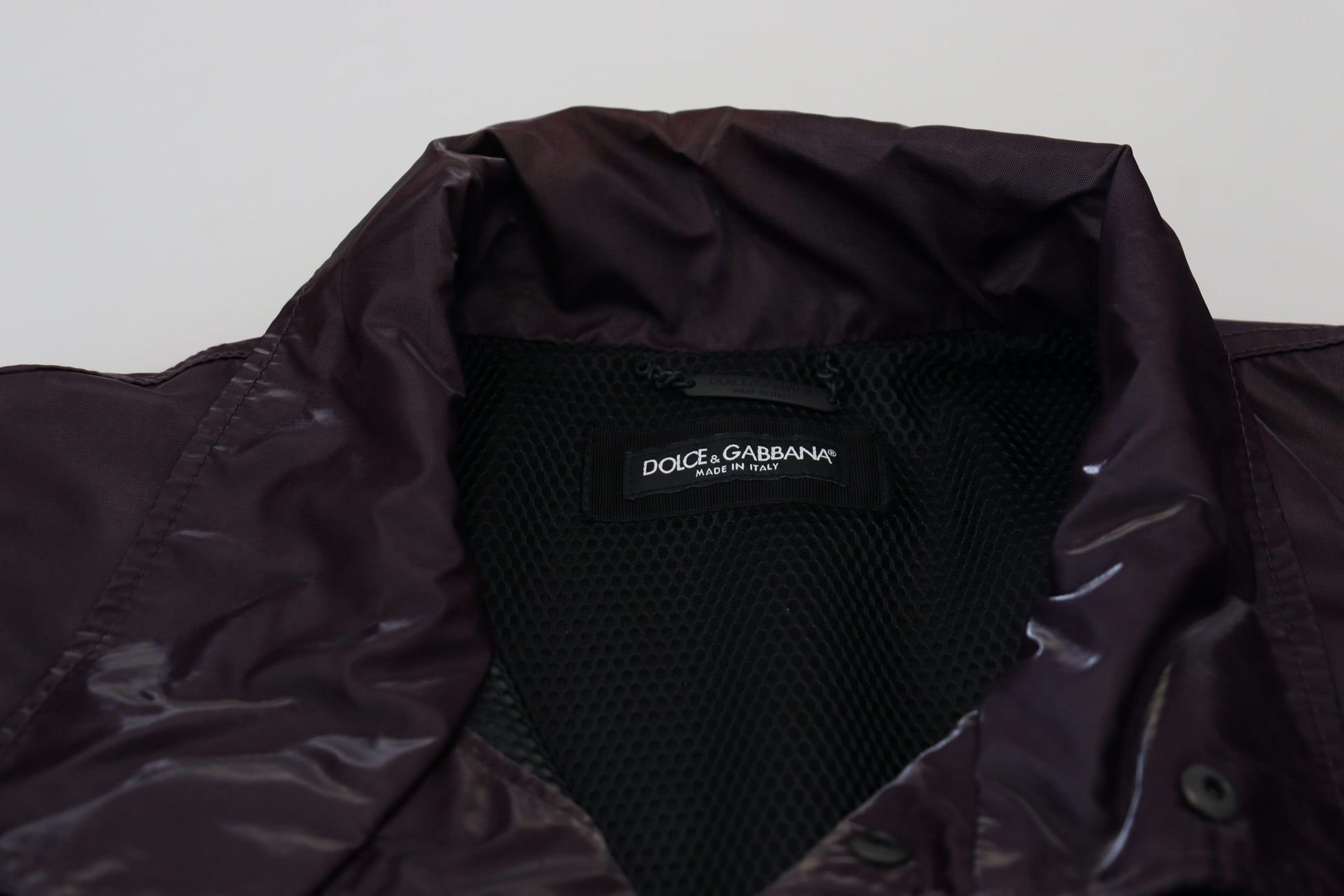 Chaqueta biker elegante color morado de Dolce &amp; Gabbana