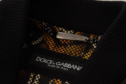 Chaqueta elegante tipo blusón marrón de Dolce &amp; Gabbana