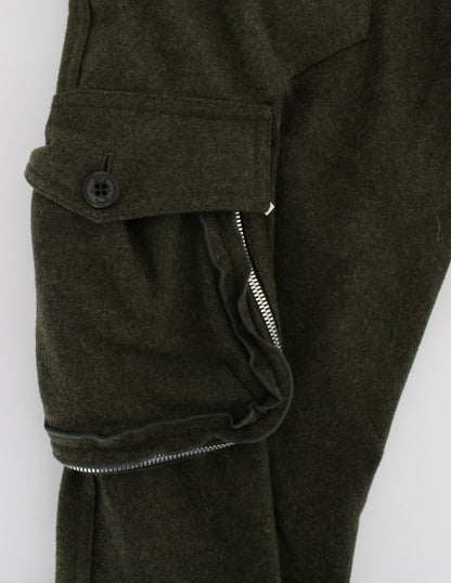 Pantalones cargo verdes elegantes de Ermanno Scervino para un estilo informal