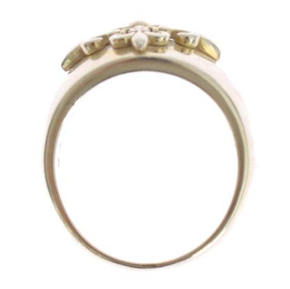 Anillo de plata con diseño llamativo de Nialaya para hombre