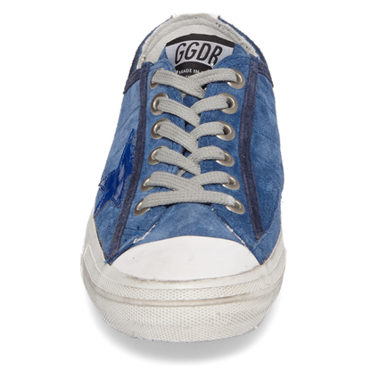 Zapatillas bajas de ante azul elegantes de Golden Goose