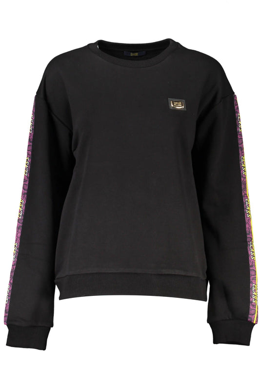 Sudadera elegante de manga larga con adornos de Cavalli Class