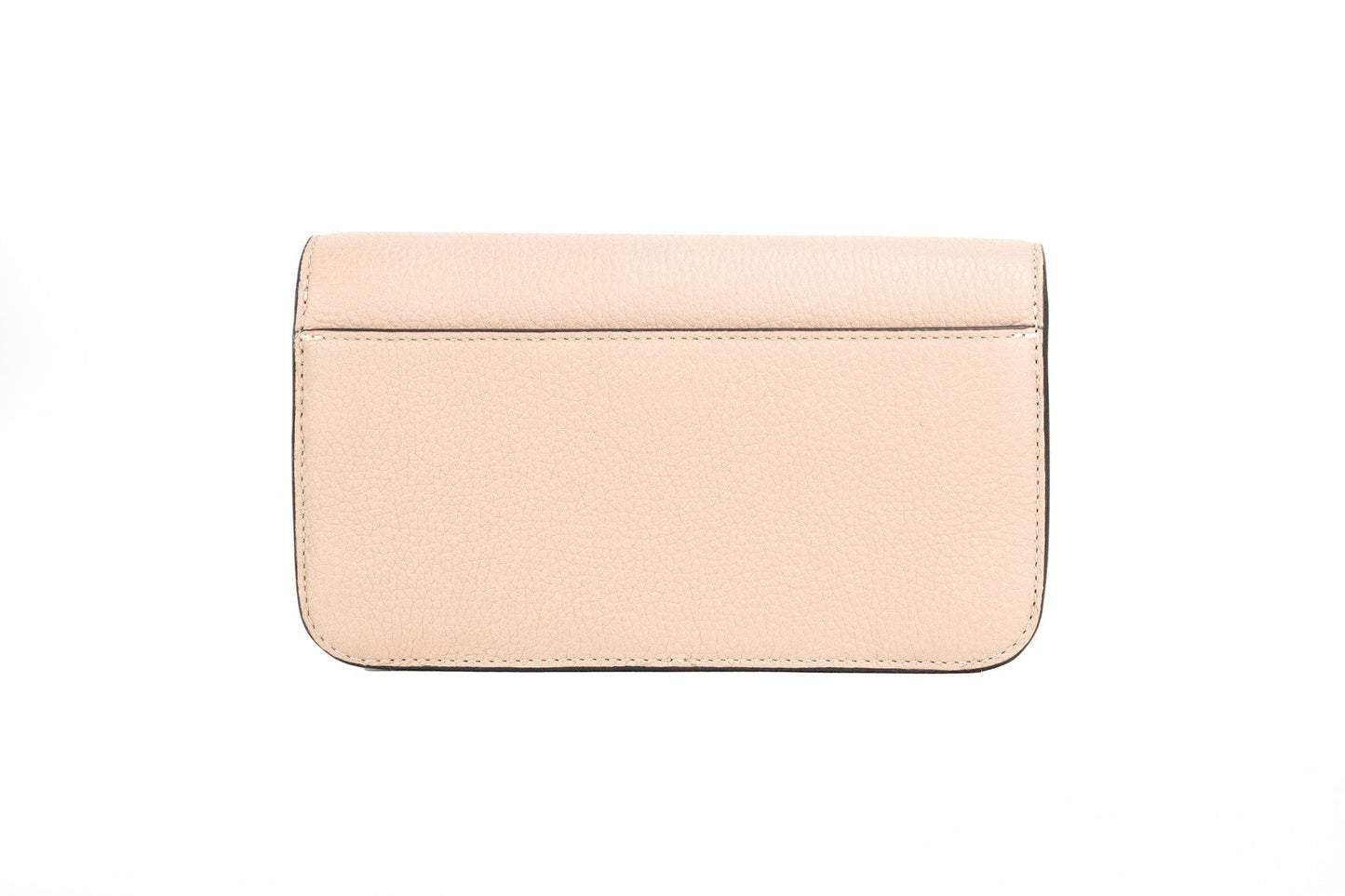 Bolso bandolera tipo cartera y cadena de cuero Meadowsweet pequeño Britten