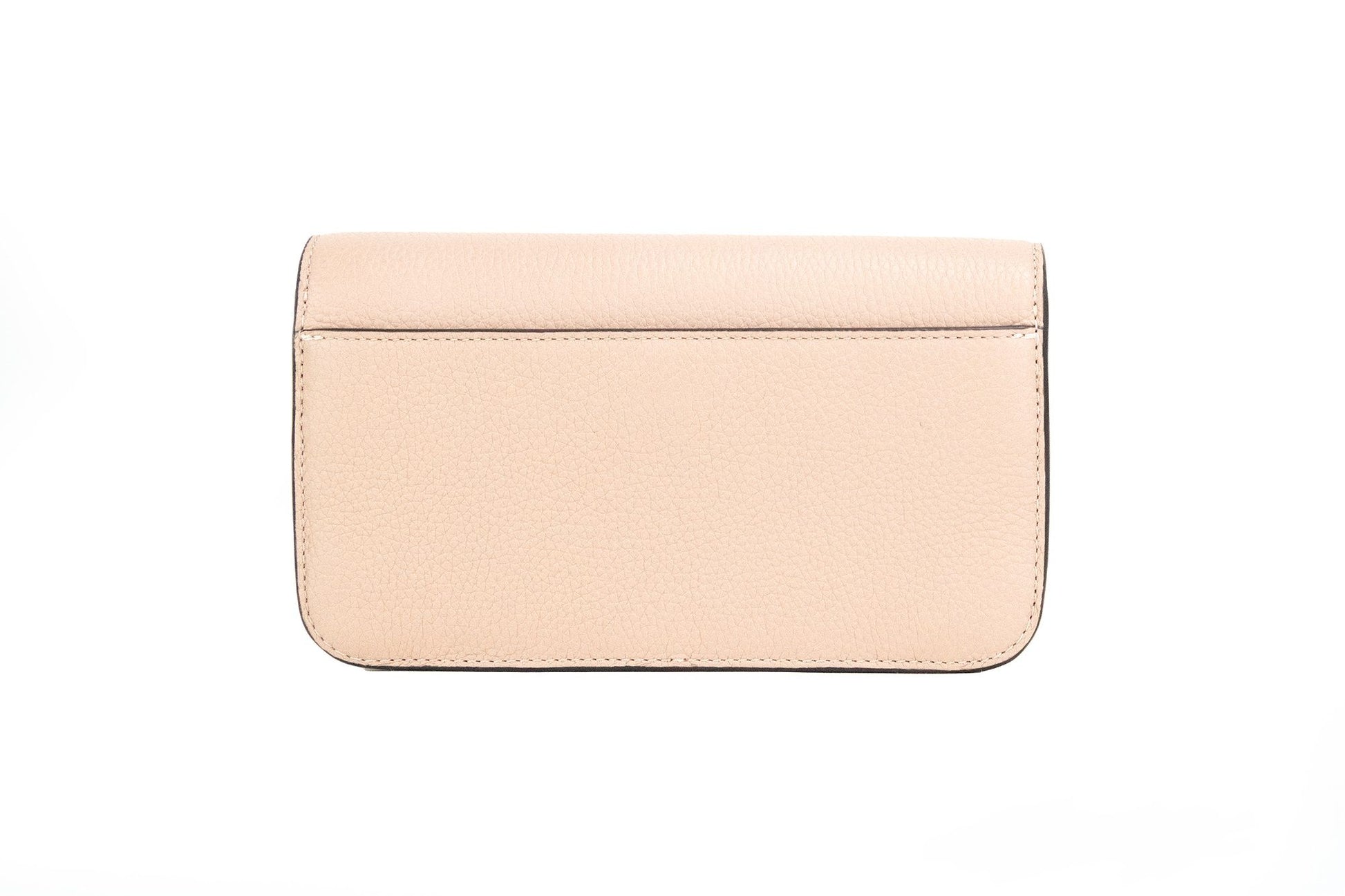 Bolso bandolera tipo cartera y cadena de cuero Meadowsweet pequeño Britten