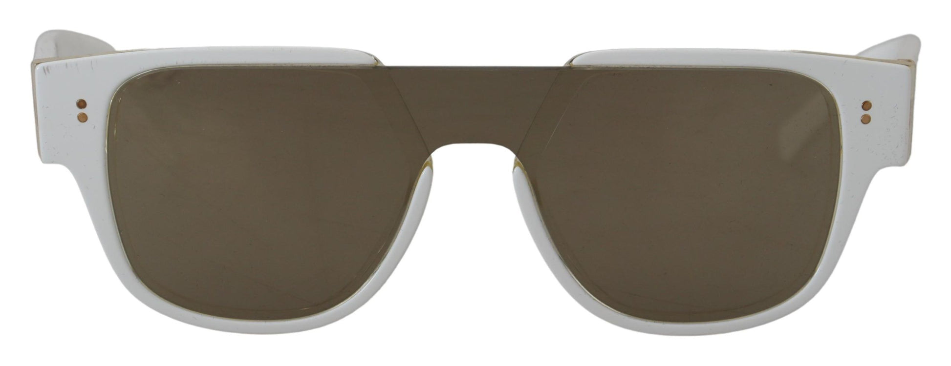 Dolce & Gabbana Elegant White Acetate Sunglasses for Women