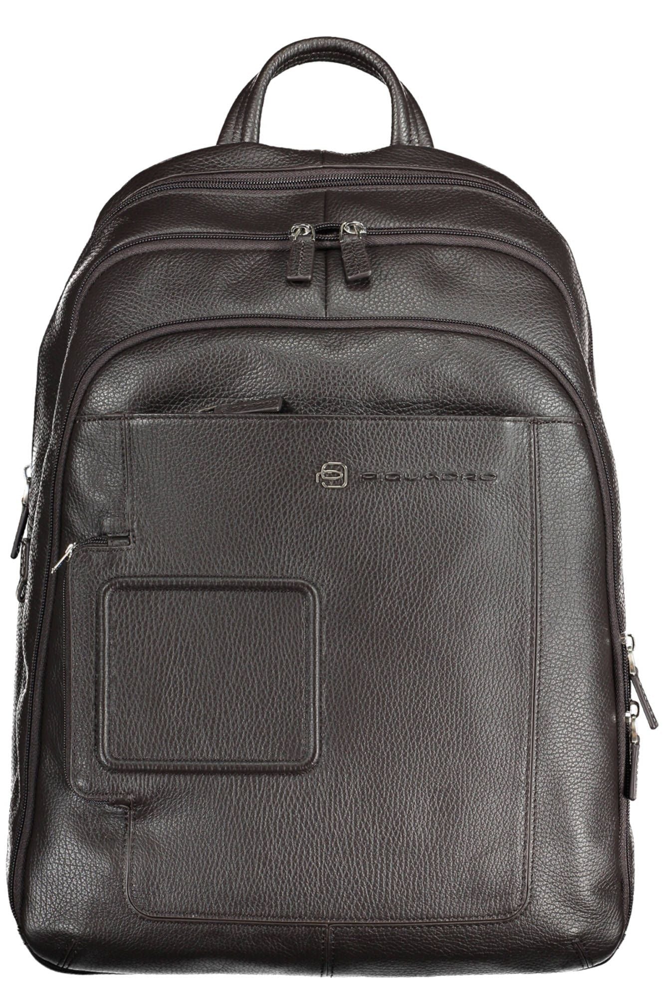 Mochila elegante de piel con compartimento para portátil de Piquadro