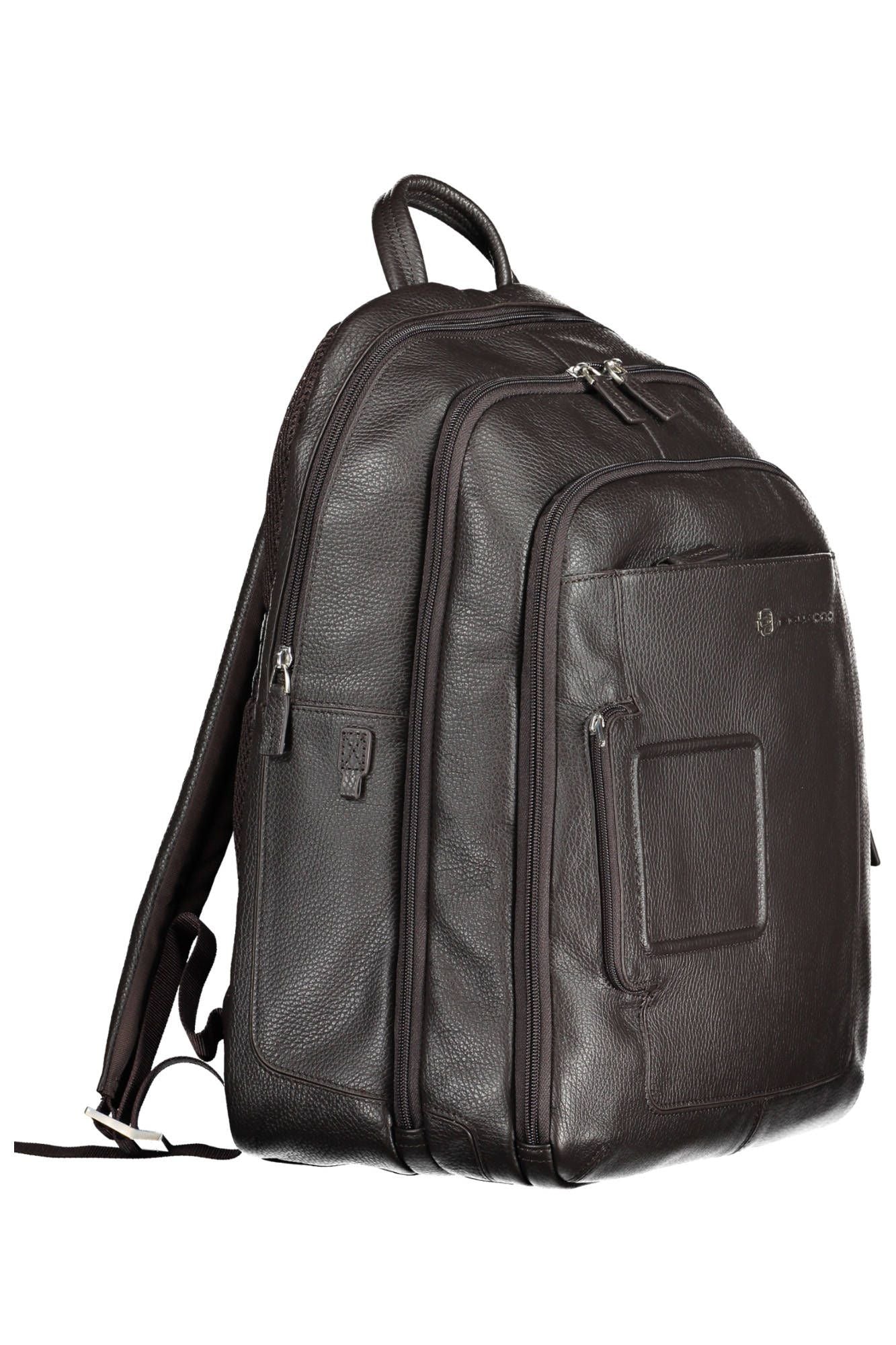 Mochila elegante de piel con compartimento para portátil de Piquadro