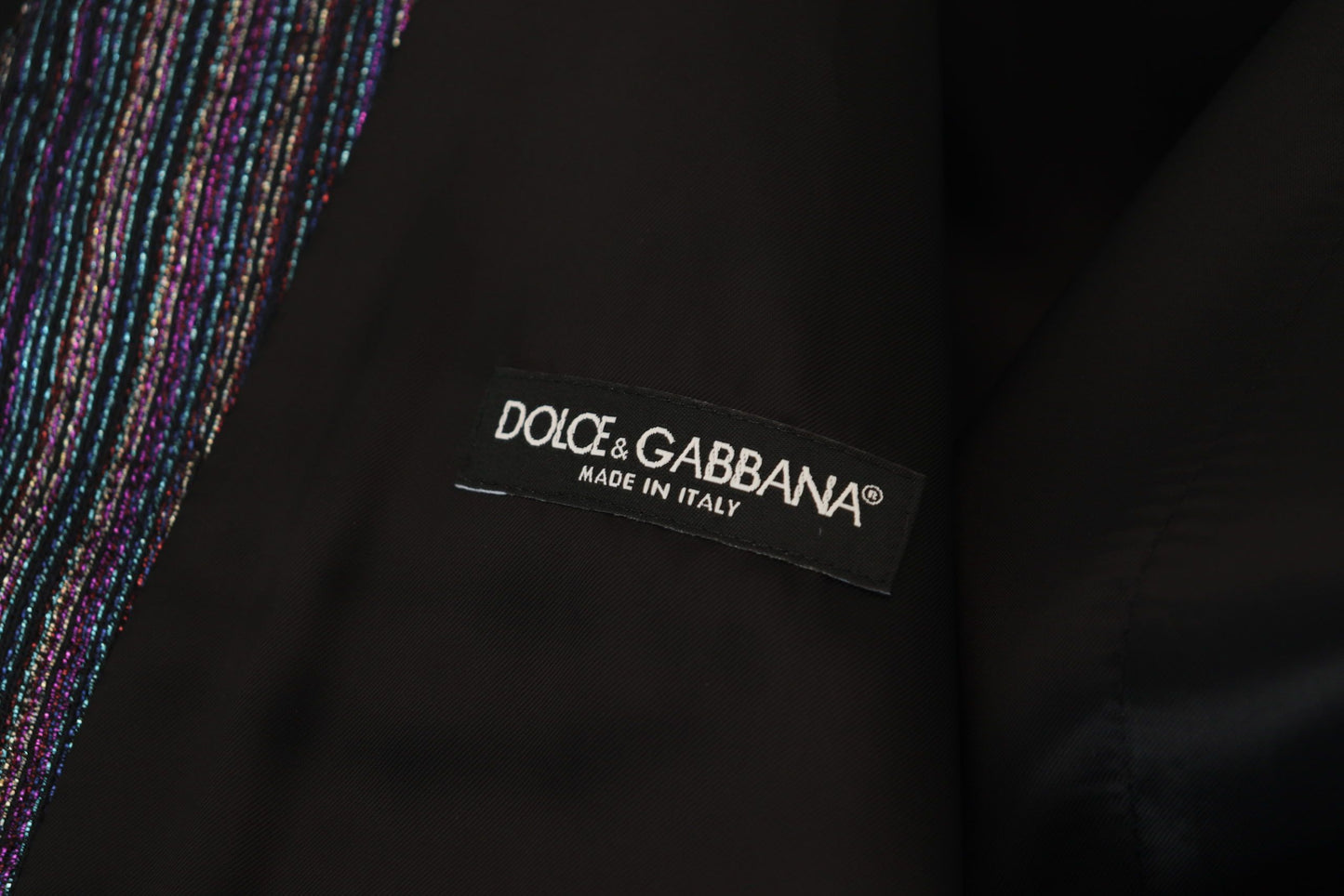 Chaleco formal multicolor de Dolce &amp; Gabbana en mezcla de lujo