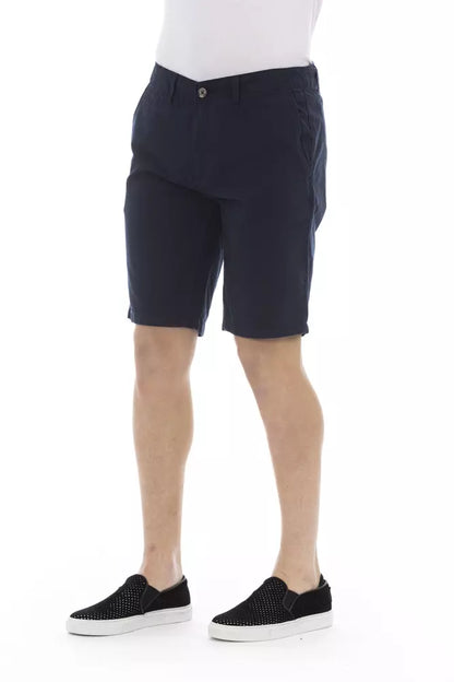 Bermudas de algodón azul Baldinini Trend para hombre